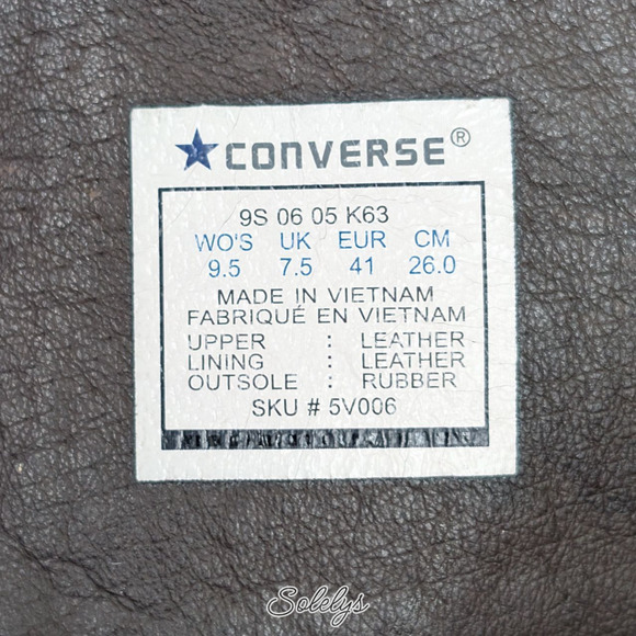 Converse 2006 Star 70 XXHI Brown Suede Leather Knee High Sneaker Boot Womens 9.5 - Picture 5 of 12